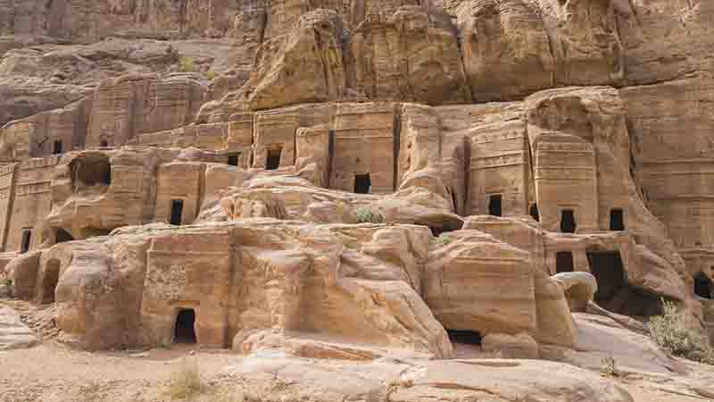 34 - Jordania - Petra - calle de las Fachadas